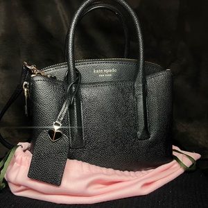 Kate spade black leather purse.
